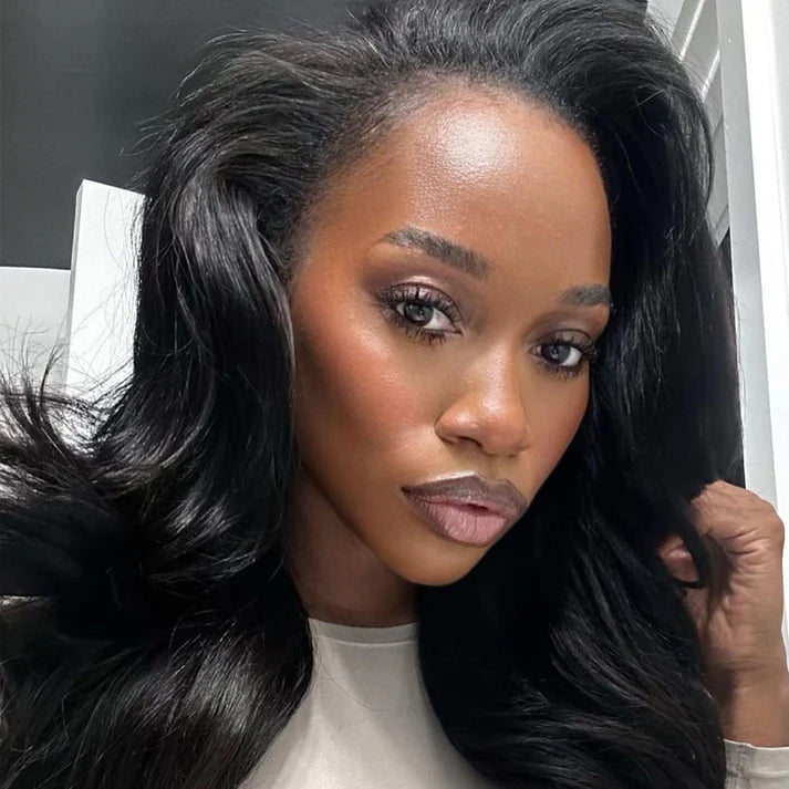 Straight Flipover Half Wig